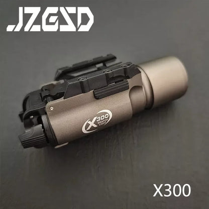 Tactical X300 X300U Ultra X300V XH35 Surefir Metal Pistol Gun Strobe LED Light Fit 20mm Rail Airsoft Weapon Hunting Flashlight