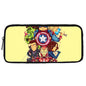 Cartoon Man M-Marvels Iron 3 pcs set Child School Backpack with Lunch Bags ,Pencil Bags School Bags for Boys Girls Best Gift