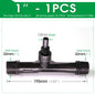 1/2" 3/4" 1" Male Thread Agriculture Irrigation Venturi Fertilizer Injector Kit Garden Greenhouse Watering System Fitting Filter