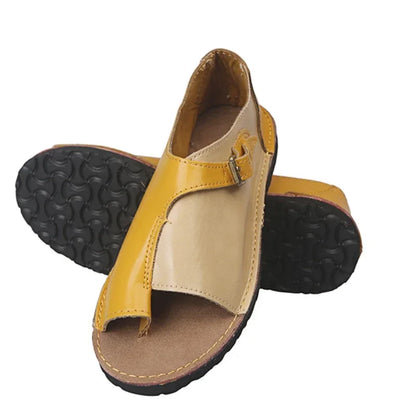 Multicolored Sandals Female Shoe Strappy Heels Large Size Slip-on Loafers Summer Women's Girls Big Comfort Closed Elastic Band