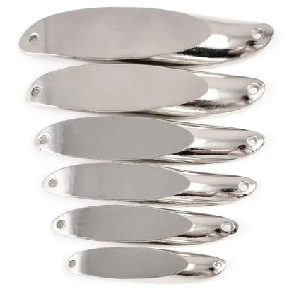 1PC Spinner Spoon Metal Lures 5g 10g 15g 20g 25g 30g 40g 60g 90g Treble Hook Artificial Bait for Bass Trout Pesca Fishing Tackle