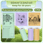 Phomemo T02 Thermal Printer Paper Thermal Sticker BPA Free for Journal Photo Picture Texts Study Notes To Do List 3rolls/box