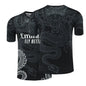 Popular Design 3D Printed Chinese Dragon Crew Neck Short Sleeve T-shirt For Men Casual Summer T-Shirt Vacation Resorts Tee Tops