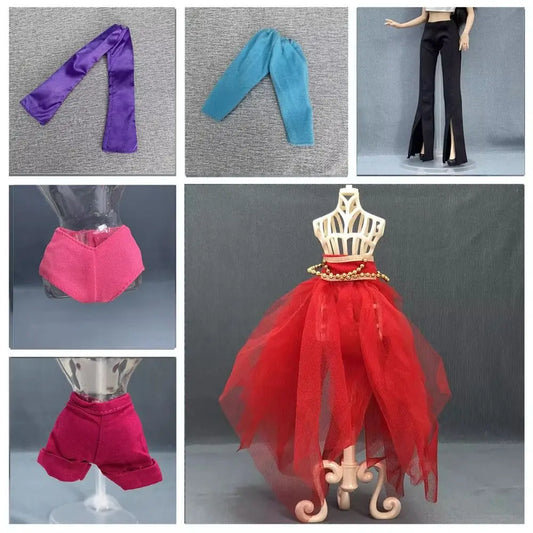 Elegant Doll Party Clothes High Quality Casual Wears 10 Styles 30cm Doll Clothes Fashion Kids Toys 11.5" Doll/1/6 BJD Dolls