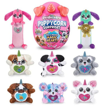 New Surprise Doll ZURU Rainbocorns Puppycorn Series 2 Generation Dog Surprise Egg Mini Plush Doll Is The Best  Gift for Girls