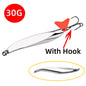 1PC Spinner Spoon Metal Lures 5g 10g 15g 20g 25g 30g 40g 60g 90g Treble Hook Artificial Bait for Bass Trout Pesca Fishing Tackle