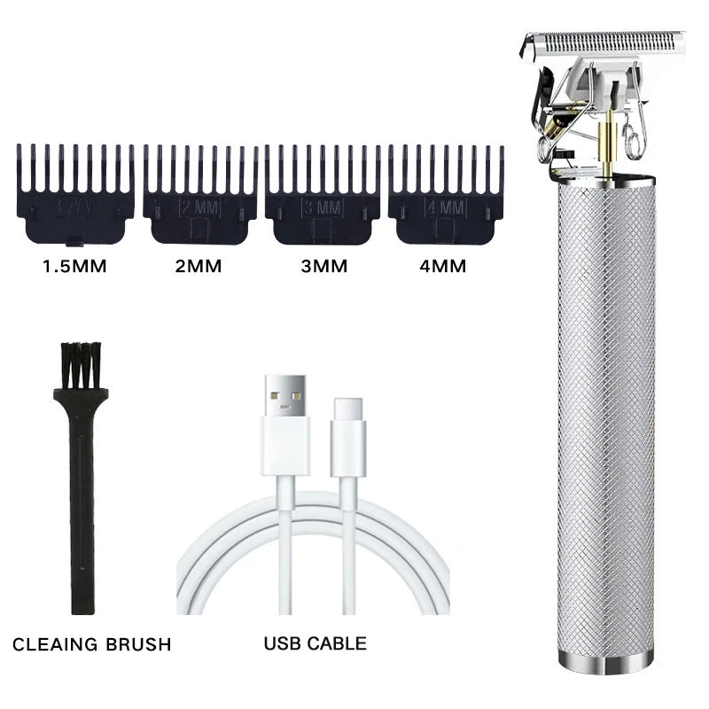 T9 Electric Hair Clippers Vintage Hair Trimmer Barber Hair Cutting Machine Mens Gifts Beard Shavers Shaving Machine