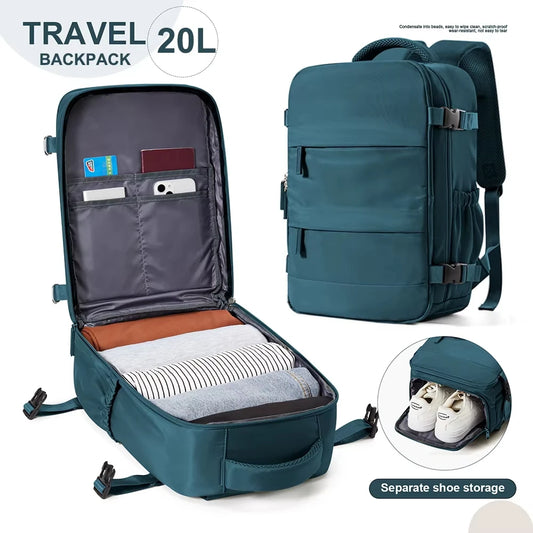 Women Men Hand Luggage Ryanair 40x20x25 Backpack Business Laptop Bag College Travel Backpack Waterproof Carry on Cabin Backpack