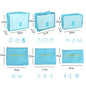 6/7 Pcs Set Travel Organizer Storage Bags Suitcase Packing Cubes Cases Portable Wardrobe Luggage Clothes Shoe Pouch Fold