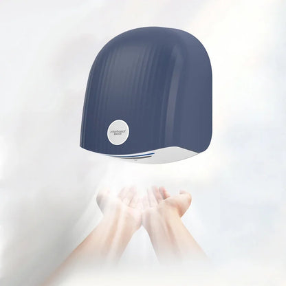 interhasa! New Automatic Hand Dryer Hot Cold High Speed Wind Wall Induction Hand Dryers 1200W for Commercial Bathroom Toilet
