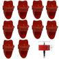Chicken Feeder Poultry Feeding Supplies DIY Rain Proof Poultry Feeder Port Gravity Feed Kit For Buckets Barrels Bins Troughs