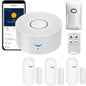 Tuya Wifi Smart Home Alarm System 433mhz Burglar Security Alarm Siren Smart Life App Control Wireless Home Alarm Kits