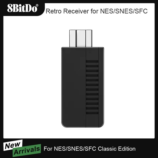 AKNES 8BitDo Retro Mini NES Classic Edition Bluetooth Adapter Receiver for Mini NES SNES SFC Classic Edition