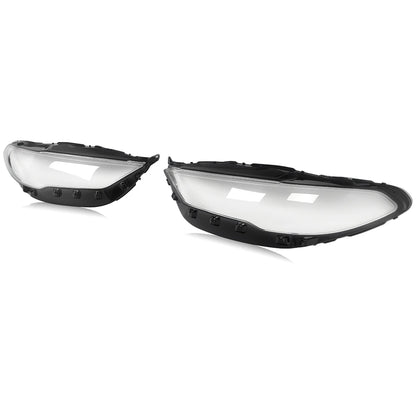 SAIQINGSP Clear Fit For Ford Fusion 2017-2018 Headlight Cover Left+Right Car Accessories Tools
