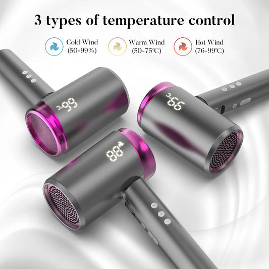 SEJOY Hair Dryers 1800W Professional Salon Hair Dryer Ionic Blow Dryer with Negative Nozzle