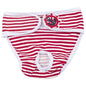 Striped Female Dog Diaper Washable Dog Physiological Pants for Small Medium Dogs Diaper Panties Chihuahua Pet Underwear S-Xxl