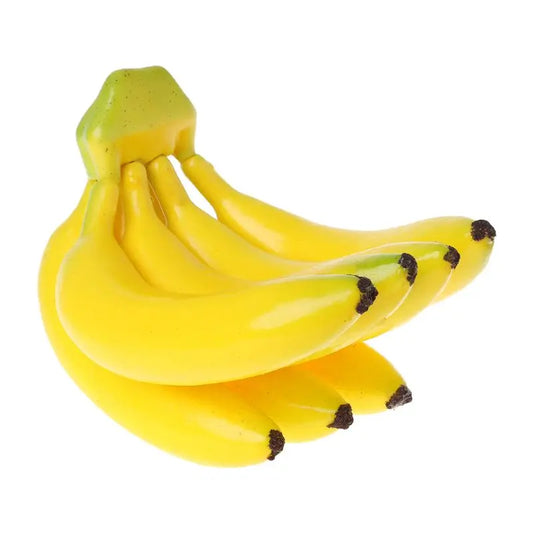 Realistic Artificial Banana Bunch Fruit Fake Display Prop Decorative Fo