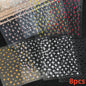 8Pcs Red Heart Nail Stickers 3D Bronzing Silver Gold Heart Shape Star & Moon Metal Totem Nail Slider Self-Adhesive DIY Nail Art*