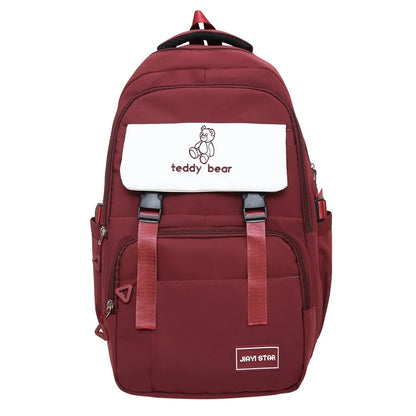 Backpack Large Capacity Male And Female Students New Fashion Korean Version Of Leisure Travel.