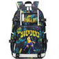 Ronaldo Print Student School Bag Children's Backpack Outdoor Travel Bag