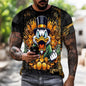 mens summer clothing with 3D printed cartoon duck graphic t shirts round neck short sleeved tees new tops funny t shirt for men