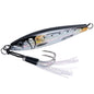 Goture 30g 40g 60g 80g 100g 150g Metal Jigs Lures 3D Large Sea Fishing Lure Sinking Jigging Lure Saltwater Boat Artificial Bait