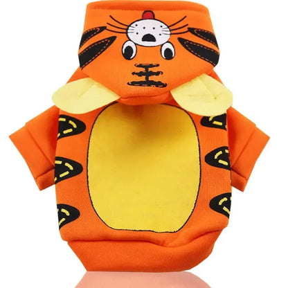 Rabbit Transformation Dress Up Clothes Sports Wind Bunny Outing Clothes Autumn And Winter Ttwo-legged Sweater Small Pet Supplies