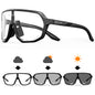 SCVCN Cycling Glasses Photochromic Cycling Sunglasses UV400 Bicycle Eyewear Sports MTB Outdoor Bike Goggles Sunglasses Eyepieces