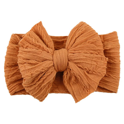 Cute Bowknot Baby Headband Turban Soft Elastic Baby Girls Hairband for Children Newborn Headwraps Headwear Kids Hair Accessories
