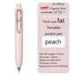 UNI Ball One P Small Thick Core Small Fat Pen Small Fat Second Generation Neutral Pen Fat Dudu Marble Quick Drying Waterproof