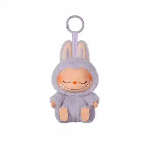 Genuine Spot Goods Pop Mart Labubu Heartbeat Macarons Vinyl Blind Box Plush V2 Toy For Kids Christmas Gift