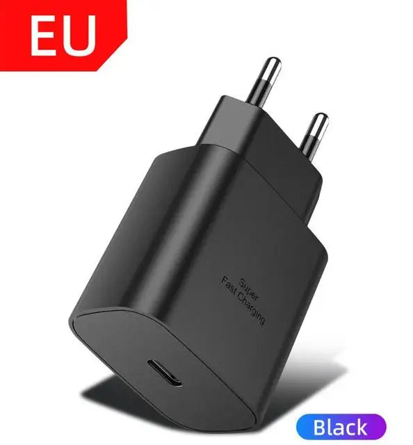5/10pcs 25W Fast Charging Type C PD Wall Charger USB-C Power Adapter For Samsung S20 S21 S22 S23 Note 20 Extra Cable