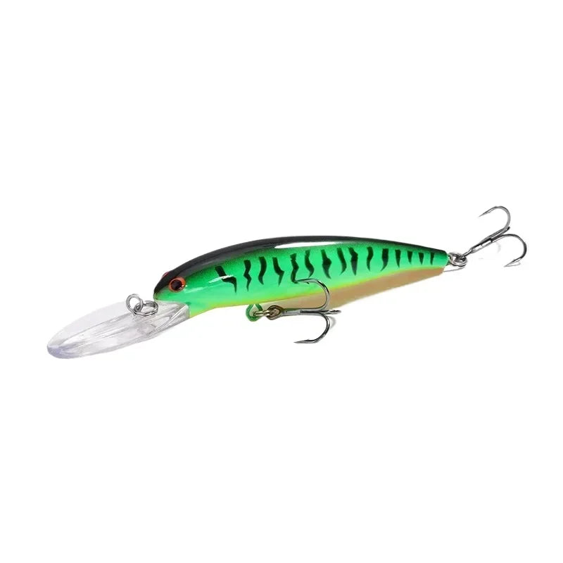 Minnow 90mm/12g Long Throw Fishing Lures Deep Diving Sea fishing Hard Crankabits Wobblers Ocean Boat Fishing Tackle