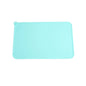 Waterproof Pet Mat Dog Cat Solid Color Silicone Pet Food Pad Pet Bowl Drinking Mat Dog Feeding Placemat Easy Washing