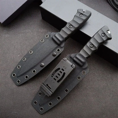 Camping Multitool Fixed Blade Knife DC53 Blade Nylon Glass Fibre Handle EDC Hunting Self-defense Tactical Survival Hand Knife