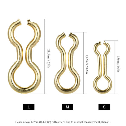 100pcs Fishing Snaps Connector Accessories Fishing Swivels Fast Link Mould Lead Loop Inserts Sinker Eyes Clip Tackle