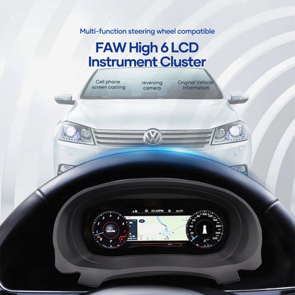 Digital Dashboard Cluster For VW Caddy Touran Transportor T6 T5.1 EOS Sharan Golf 5 MK5 Virtual Instrument Panel Cockpit