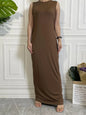 Muslim Woman Dress Abaya For Women Hijab Long Dresses Middle East Dubai Casual Kaftan Islam Clothing Products Without Turkey