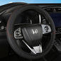 Car Steering Wheel Cover Breathable Anti Slip PU Leather Steering Covers Suitable 37-38cm Auto Decoration Car Accessories