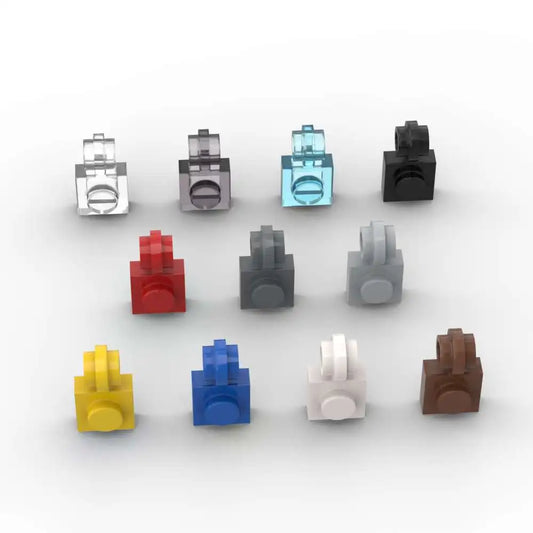 MOC 10PCS 4081 Modified 1x1 Building Blocks With Light Attachment Bricks Particle Puzzle Idea Toys Children Birthday Kid Gifts