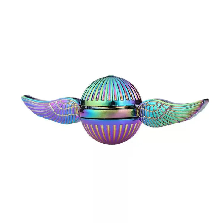 Fidget Hand Spinner Gift for Fans of The Medieval Magical Wizardry World Stress Anxiety ADHD Relief Fidgets Toy Metal