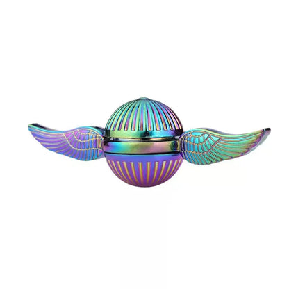 Fidget Hand Spinner Gift for Fans of The Medieval Magical Wizardry World Stress Anxiety ADHD Relief Fidgets Toy Metal