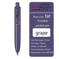UNI Ball One P Small Thick Core Small Fat Pen Small Fat Second Generation Neutral Pen Fat Dudu Marble Quick Drying Waterproof