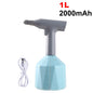 1L/2L Cordless Electric Garden Sprayer Watering Can 2000mA USB Rechargable Automatic Atomizer Plant Mister Spray Bottle