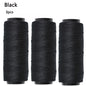 3/5 Rolls Sewing Threads Using for Hand Sewing Hair Extensions Making Wigs DIY (Black, Brown, Dark Brown, Beige, Khaki)