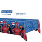 Tablecloth Decorations Spiderman Birthday Party Supplies Spiderman Theme Disposable Table Cover Kid Birthday Party Supplies Baby