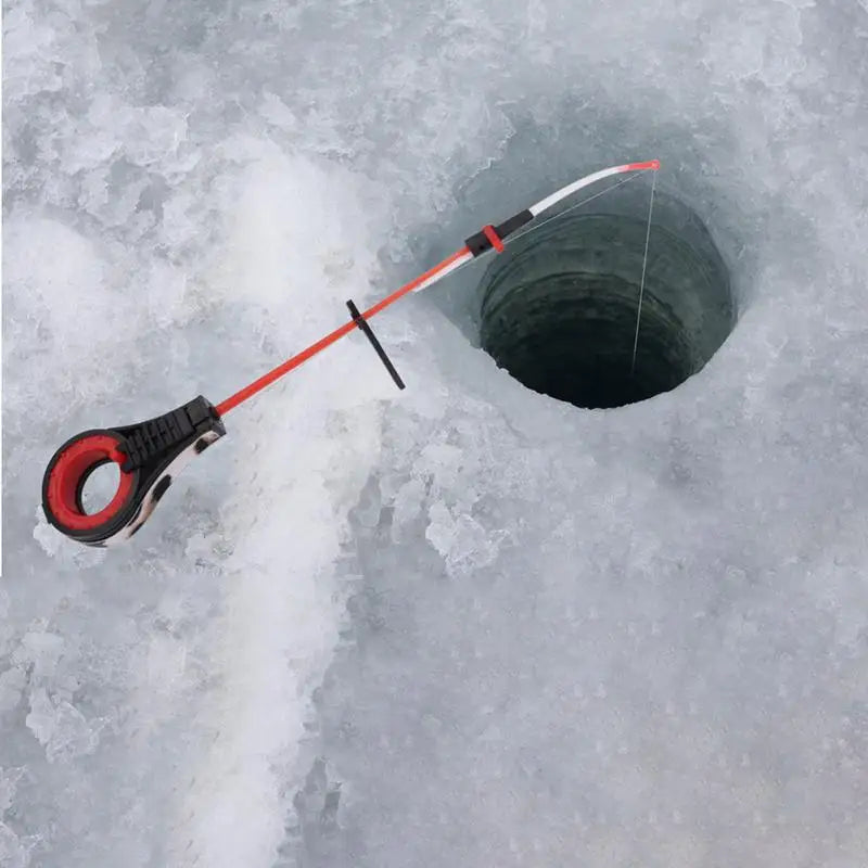 Winter Ice Fishing Rod Portable lightweight Winter Ice Fishing Pole Spinning Rod Winter Fishing Detachable Replacement Pole