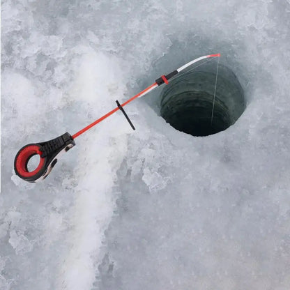 Winter Ice Fishing Rod Portable lightweight Winter Ice Fishing Pole Spinning Rod Winter Fishing Detachable Replacement Pole