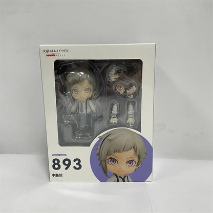 Action Figures Bungo Stray Dogs Nakajima Atsushi 893 Dazai Osamu 1748 Anime Figure Model Cute Toys for Children PVC Collector