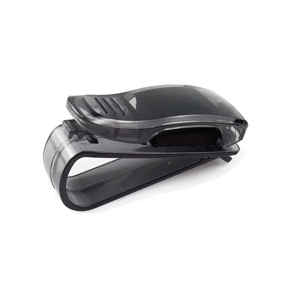Auto Sun Visor Glasses Fastener Clips Holder for Sunglasses Eyeglasses Ticket Card Universal Multi-Function Car Interior Holder